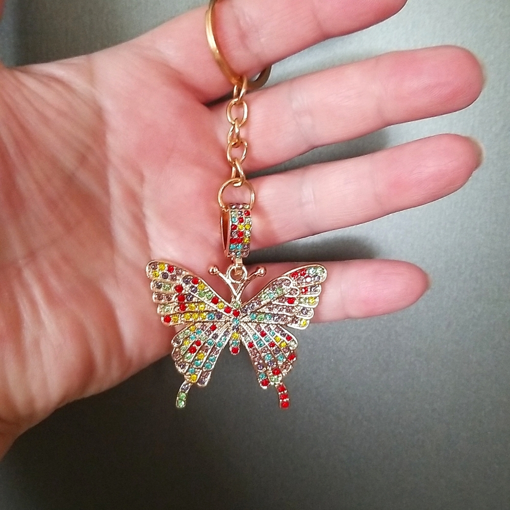 Butterfly Keychain. - Picture 3 of 3